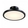 Lucida Black Integrated LED Flush Mount