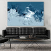 "Azure Marble I" Giant Art 84x54 Wall Art