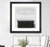 "Star Night Interlude" Matted and Framed Black 30x30 Wall Art