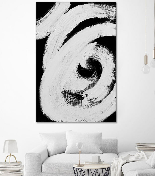 \"Loosely Intertwined I\" Giant Art 72x48 Wall Art