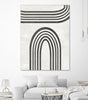 "Modern Arc Iii" Giant Art 72x54 Wall Art