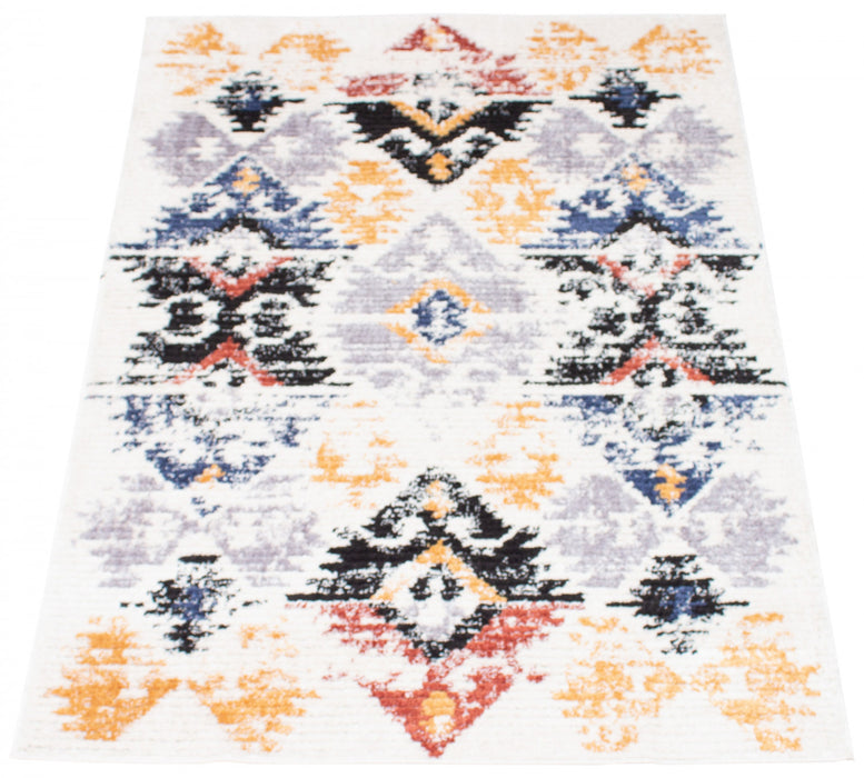 Paloma Kashkuli White Area Rug - 5'3\" x 7'3\"