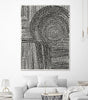 "Clustered Dots B" Giant Art 72x54 Wall Art