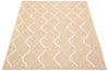 Neisha Abstract Gold Rug 6'7" X 9'6" Area Rug