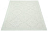 Neisha Traditional Mint Rug 6'7" X 9'6" Area Rug