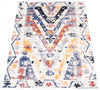 Paloma Quashqai White Area Rug - 3'11" x 5'11"