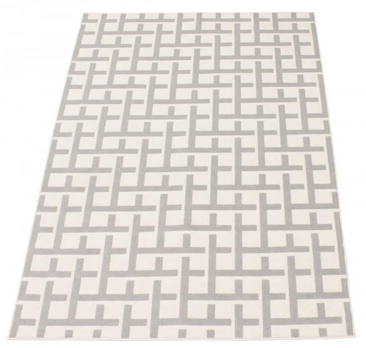 Brangane Light Grey 3'11\" x 5'7\" Area Rug