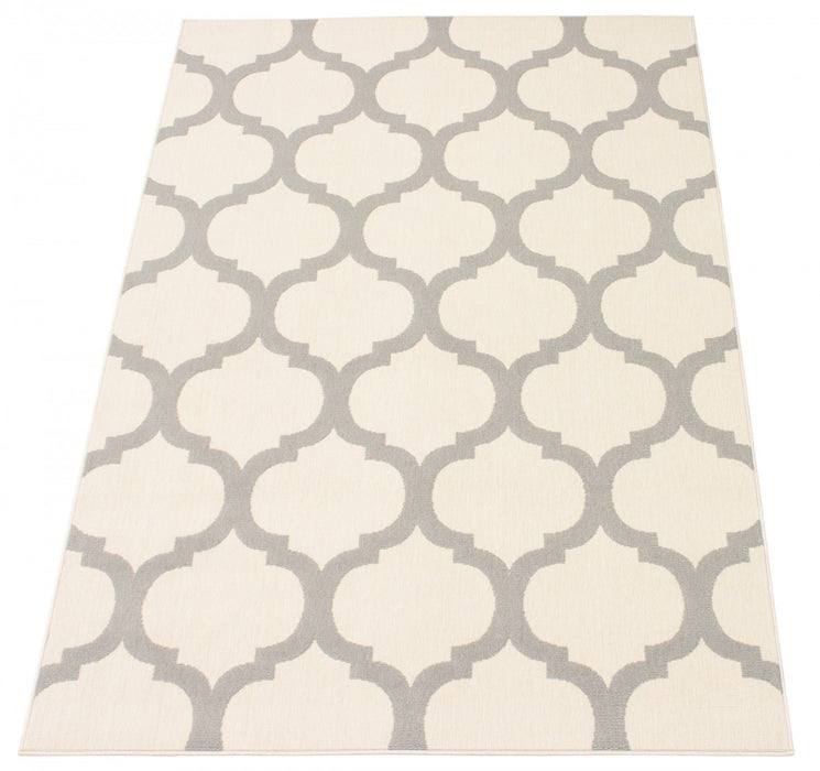 Sophie Light Grey Area Rug - 4'7\" x 6'7\"