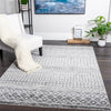 Roma Safi Grey 4x6 Area Rug 