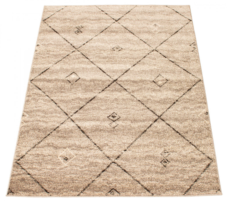 Grande Grey/Brown 3'11\" X 5'7\" Area Rug