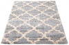 Dimity Grey/Light Blue Area Rug - 6'7" x 9'6"