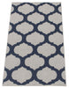 Sophie Grey-Navy Area Rug - 2'8" x 4'11"
