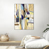 "Seacruise" Canvas Framed Black 18x24 Wall Art