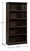 Florida Bookcase with Five Shelves - Jamocha Wood