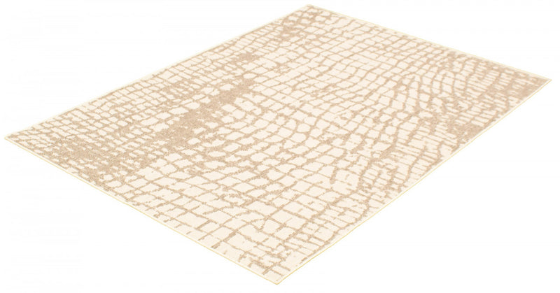 Sadie Safari Champagne-Taupe Area Rug - 3'11\" x 5'7\"