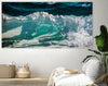 "Broken Waves" Giant Art 72x36 Wall Art