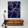 "Blueprint" Giant Art 72x54 Wall Art