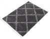 Helma Stark Dark Grey Shag 3'11" X 5'11" Area Rug