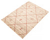 Grande Ivory/Red 3'11" X 5'7" Area Rug