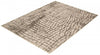 Sadie Safari Silver-Black Area Rug - 3'11" x 5'7"