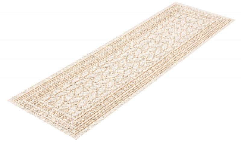 Thandazile Taupe Area Rug - 2'6\" x 8'0\"