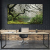 "Garden Mist" Giant Art 84x48 Wall Art
