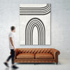 "Modern Arc Iii" Giant Art 72x54 Wall Art