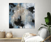 "Embellished Shifting Motion Ii" Giant Art 72x72 Wall Art