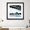 "To The Cut" Matted and Framed Black 30x30 Wall Art