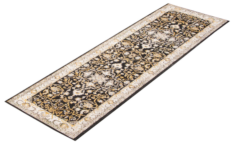 Legacy Black Machine Washable Area Rug - 2'6\" x 8'0\"