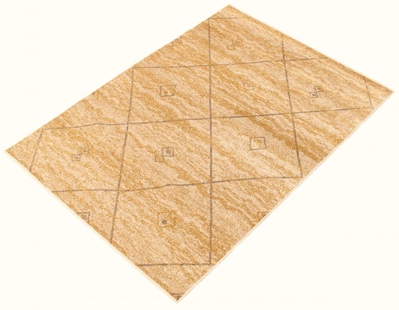 Grande Ivory/Gold 7'10\" X 10'2\" Area Rug