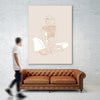 "A Mother And Son " Giant Art 72x54 Wall Art