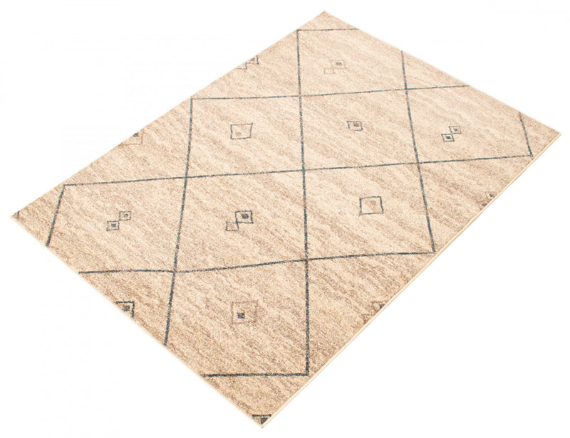 Grande Ivory/Blue 3'11\" X 5'7\" Area Rug