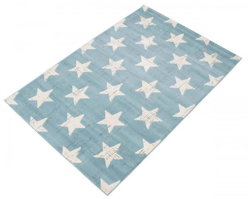 Ira Aqua 5'3\" x 7'7\" Area Rug