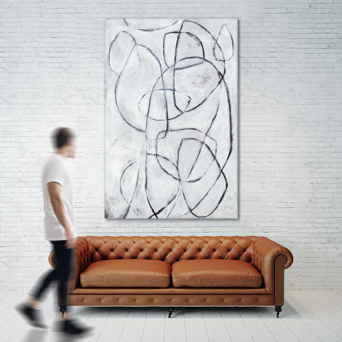 \"Suspended Time\" Giant Art 72x48 Wall Art