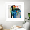 "Return The Fork" Matted and Framed White 36x36 Wall Art