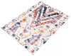 Paloma Quashqai White Area Rug - 3'11" x 5'11"