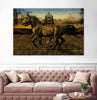 "2 Horses" Giant Art 84x54 Wall Art