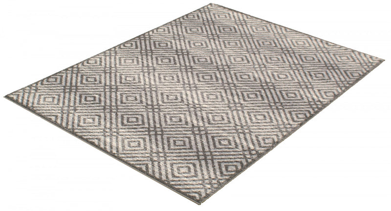 Electra Anthracite Area Rug - 3'11\" x 5'7\"