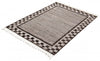 Vera Quattro Ivory/Grey Area Rug - 7'10" x 10'5"