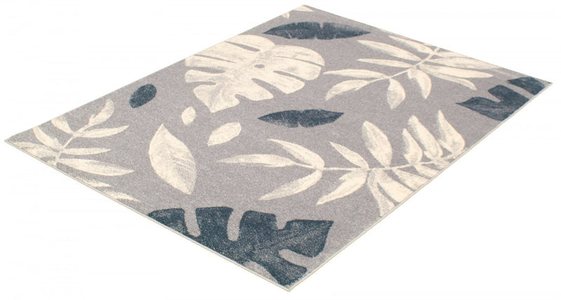 Palta Silver-Prol Area Rug - 5'3\" x 7'3\"
