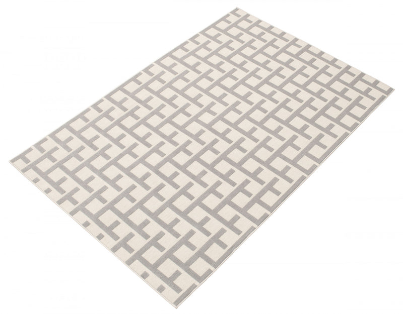 Brangane Light Grey 3'11\" x 5'7\" Area Rug