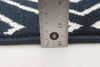 August Geod Navy-White 6'7" x 9'6" Area Rug