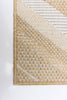 Neisha Modern Gold Rug 6'7" X 9'6" Area Rug