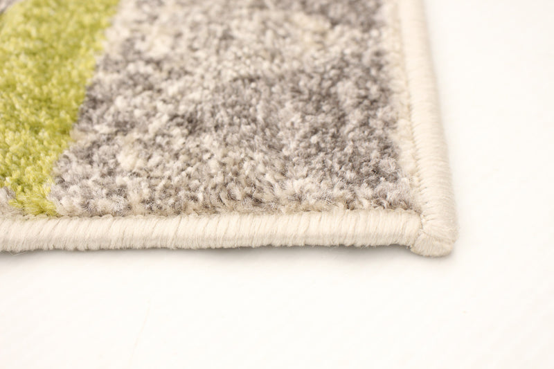 Raja Ivory-Green Area Rug - 7'10\" x 10'2\"