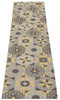Bellezza Grey 2'2" x 22'0" Area Rug