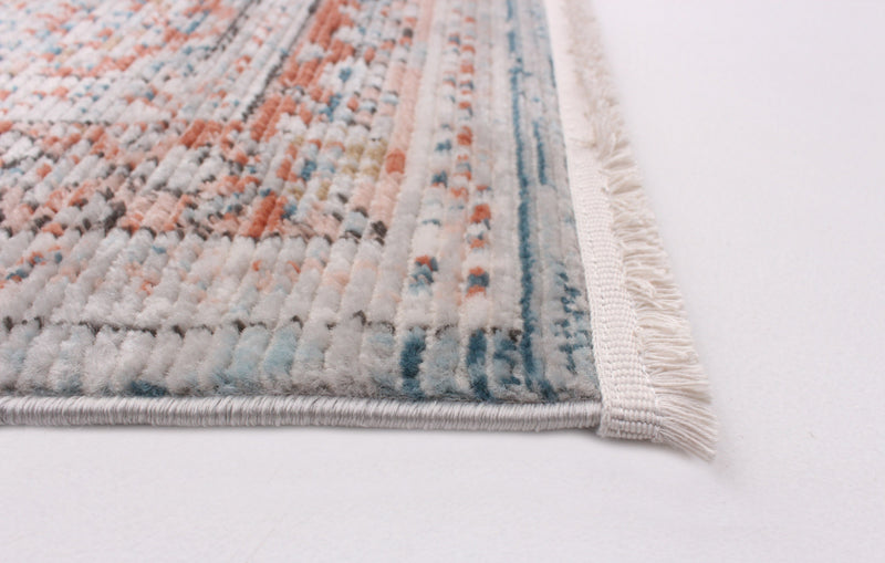 Leandra Copper/bluer Rug 5'3\" X 7'3\" Area Rug