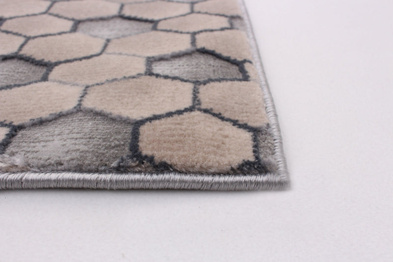 Ranger Taupe/grey Rug 5'3\" X 7'3\" Area Rug