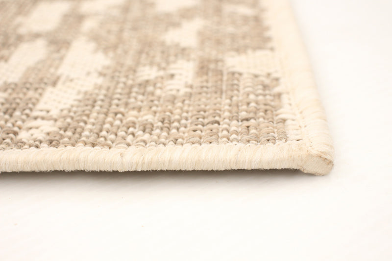 Sadie Safari Champagne-Taupe Area Rug - 3'11\" x 5'7\"