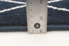 August Navy-White 7'10" x 10'2" Area Rug